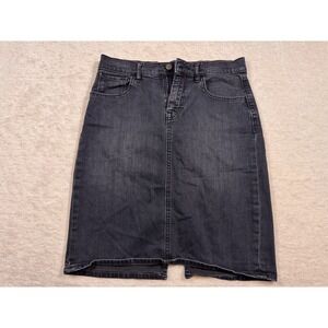 OLD NAVY Women's Dark Wash Denim High Rise Pencil Skirt Size 4